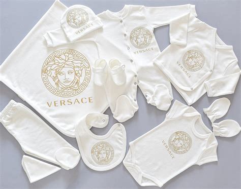 new born versace|versace baby clothes girl.